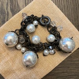 Plunder Design Pearl Chunk Bracelet